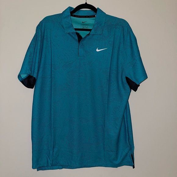 Nike Shirts Nike Drifit Adv Tiger Woods 25th Golf Polo Dh71379